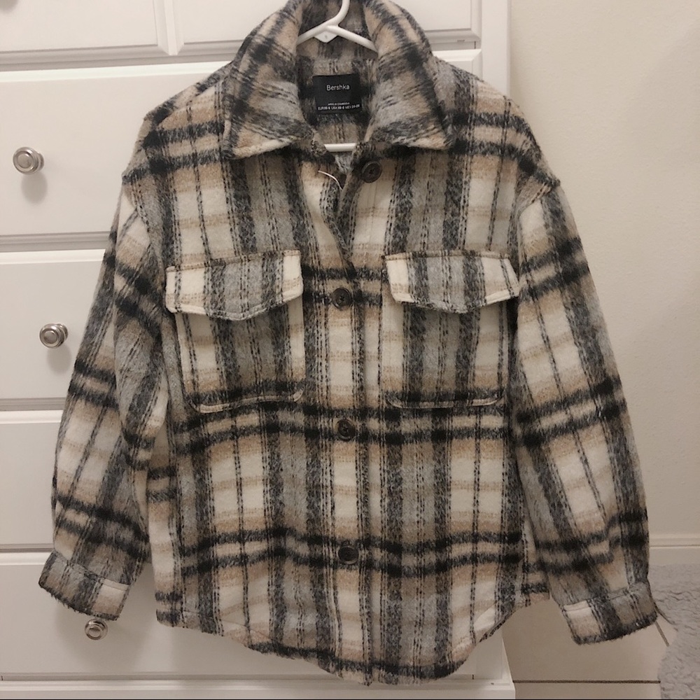 Women’s Bershka Wool Shacket